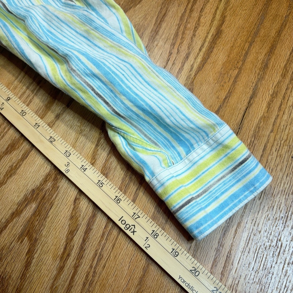 Tommy‎ Bahama Shirt Mens Large Relax 100% Linen Button Up Striped Summer Casual - Picture 7 of 8